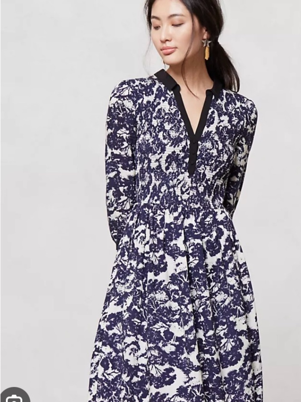 Anthropologie Sketchbook Shirt Dress by Esme & Esylte